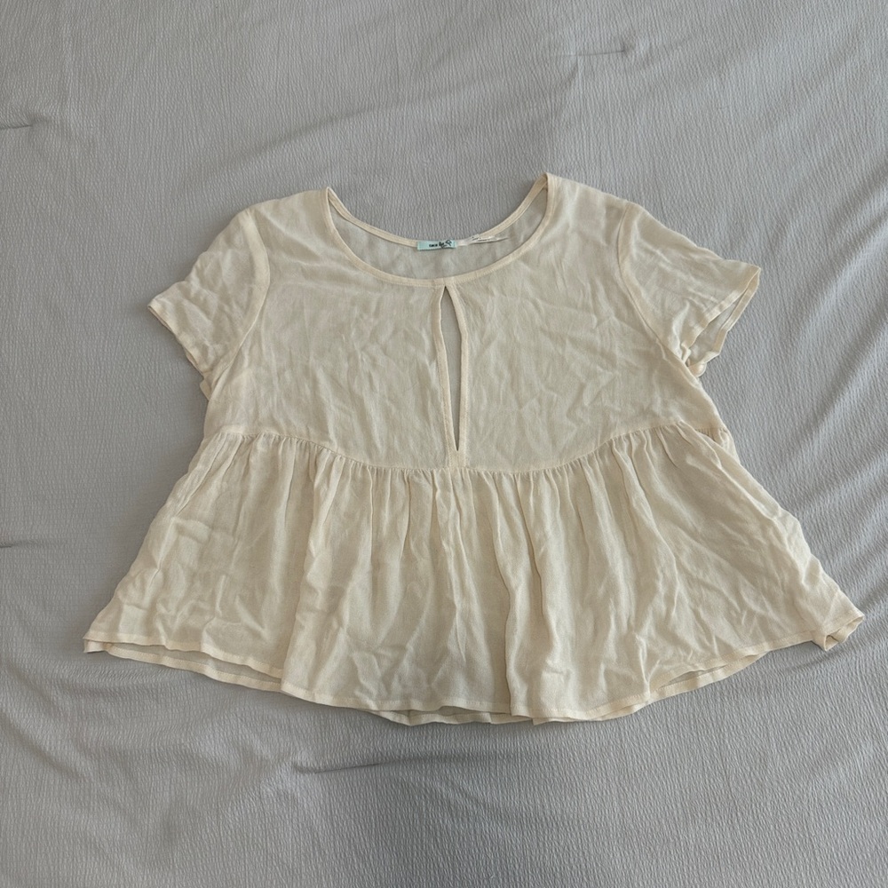 Kimchi blue babydoll top